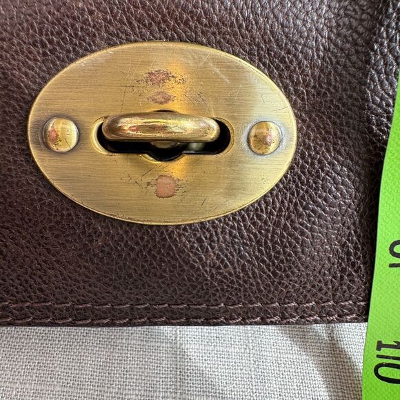 Vintage Rowallan Brown Leather Saddle-Bag Crossbody – Made in Scotland - Picture 13 of 14